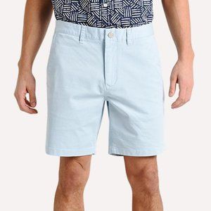 Men's Bonobos Slim 7" Chino Shorts, 30" waist, pale blue